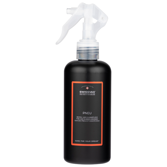 Pneu tire shine (also for whitewall tires) 