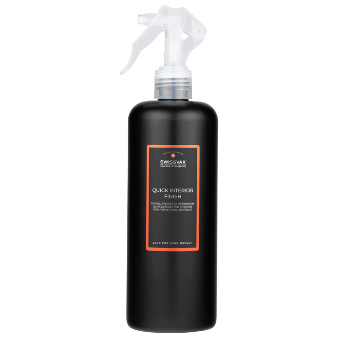 Quick Interior Finish Quick care for all interior surfaces (except textile) 