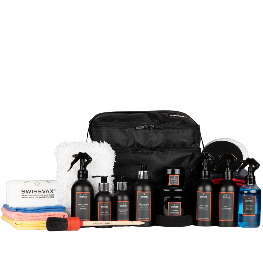Prestige Collection täydellinen Swissvax setti carnauba kanssa